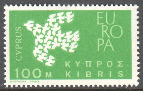Cyprus Scott 203 Mint - Click Image to Close